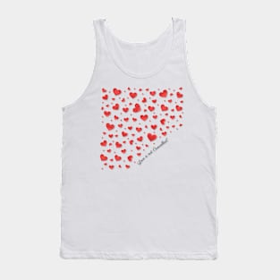 Valentines pattern Tank Top